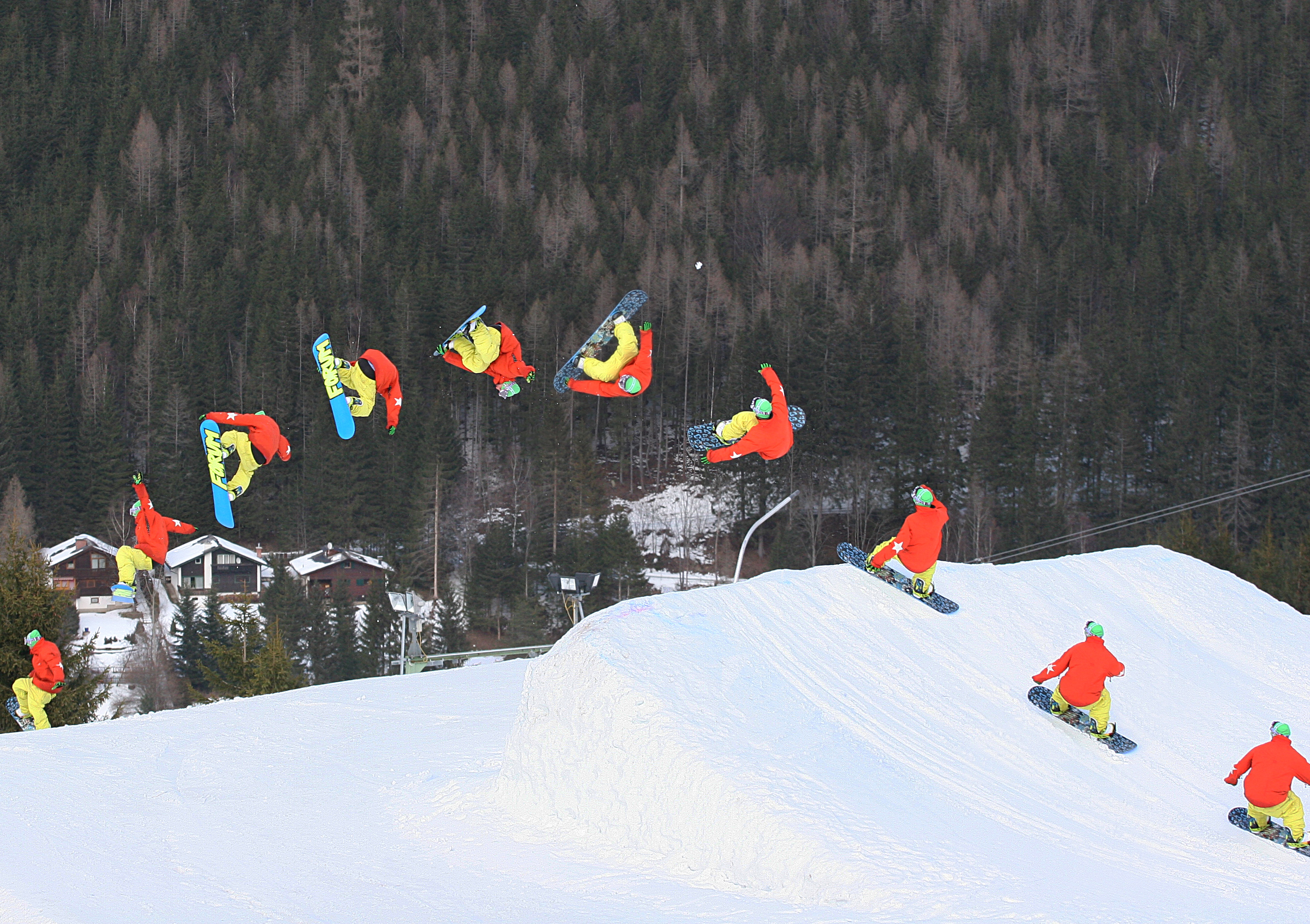 Snowboard fs rodeo 5