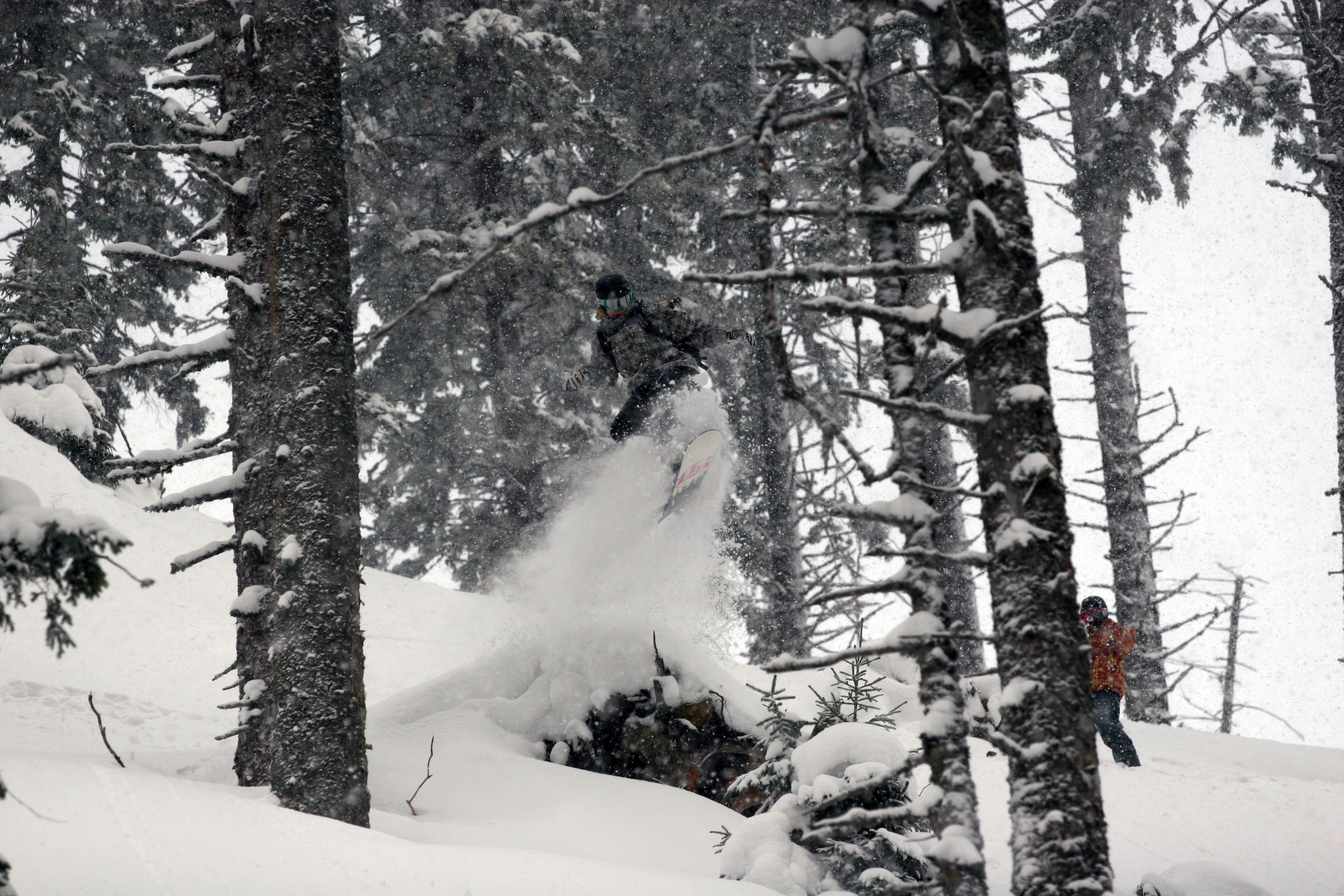 Snowboard little pillow