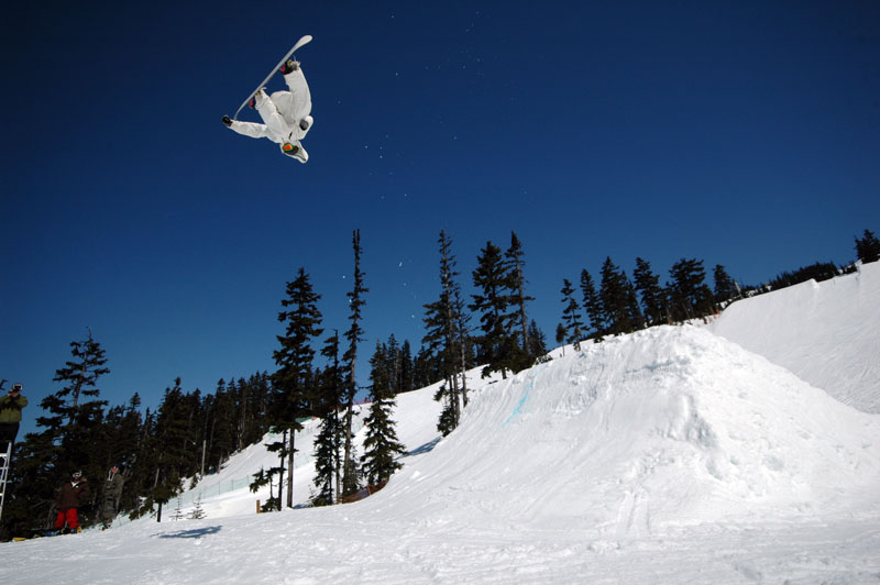 Snowboard shot 3