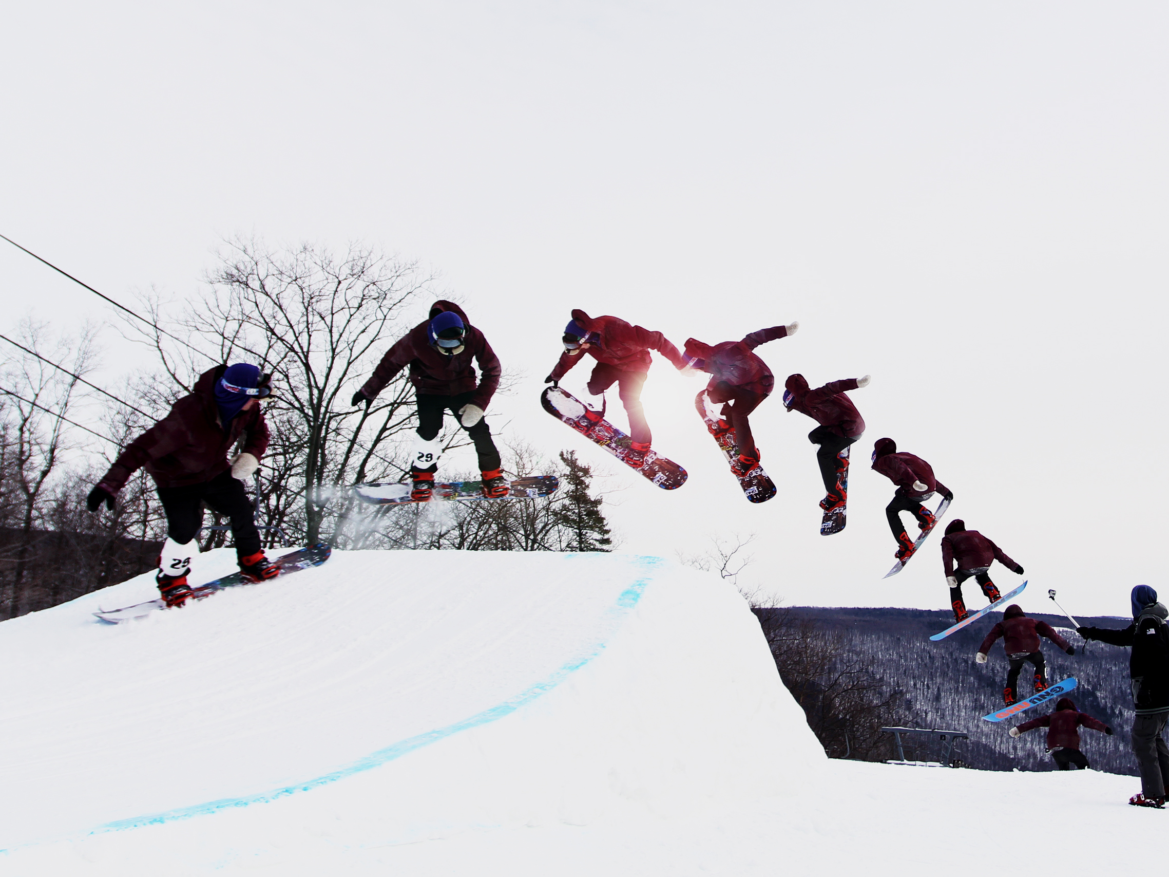 Snowboarder Sequence