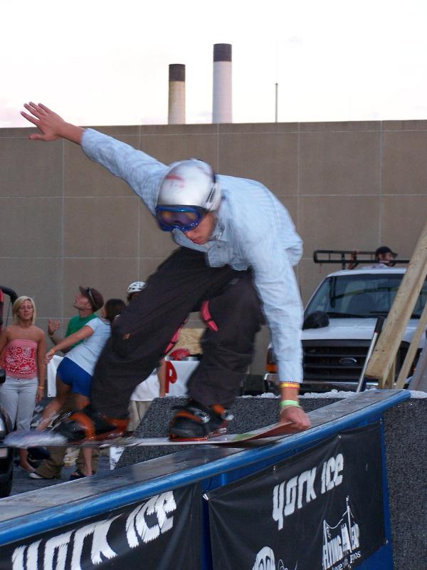 snowboarding! picture so dont get mad from rail jam