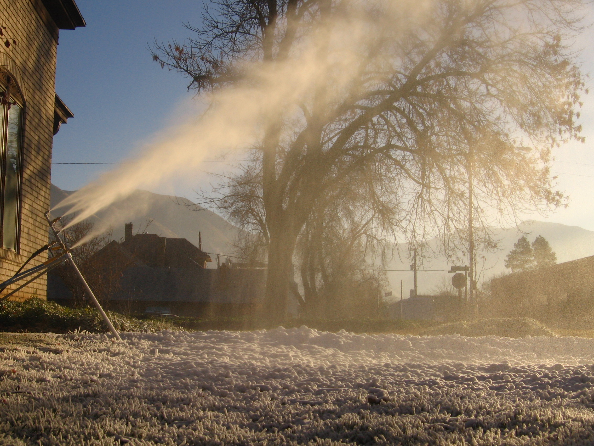 Snowmaking
