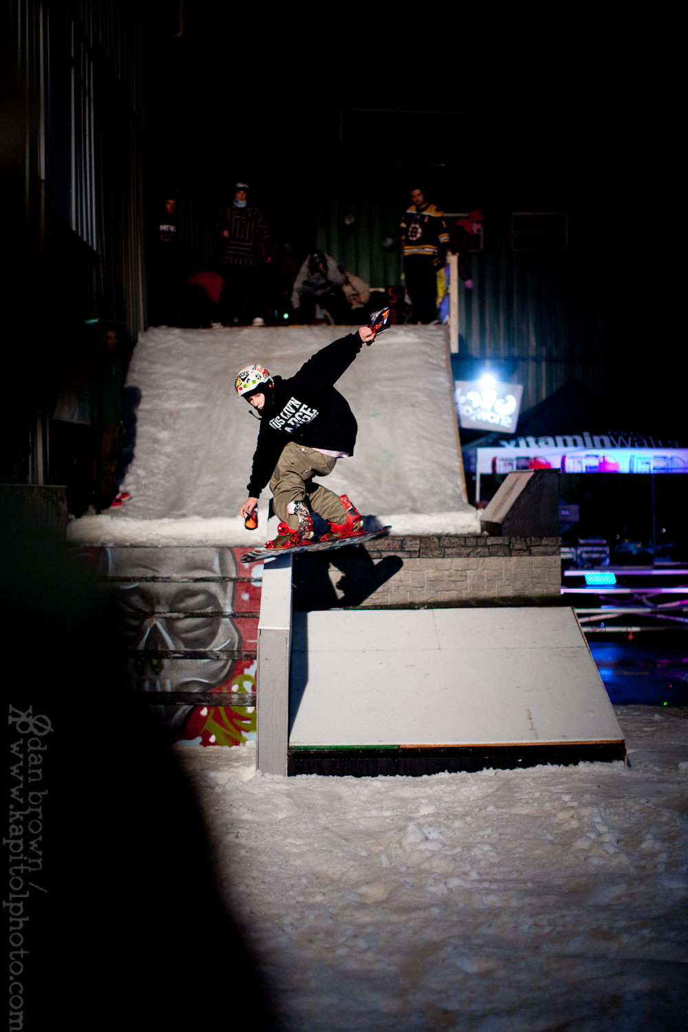 Snowriders Who's On First Rail Jam