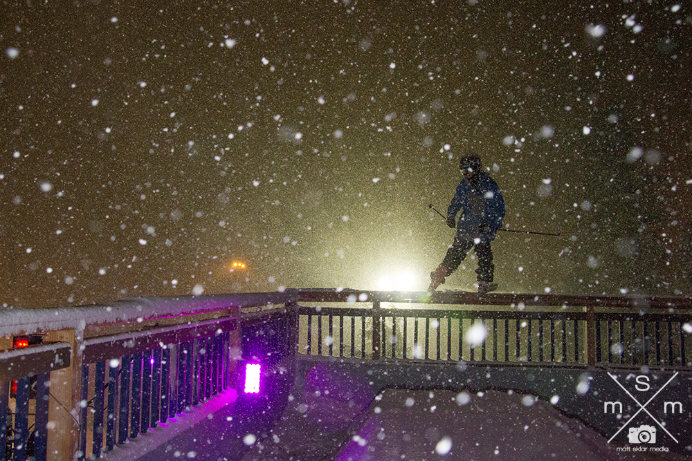 Snowy night  @ 3rd Shift