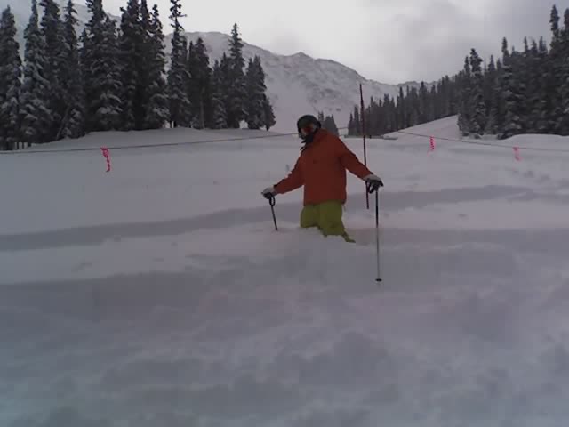 So much snow for october!