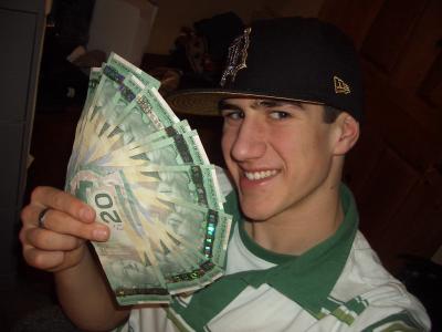 Some cash for my skis