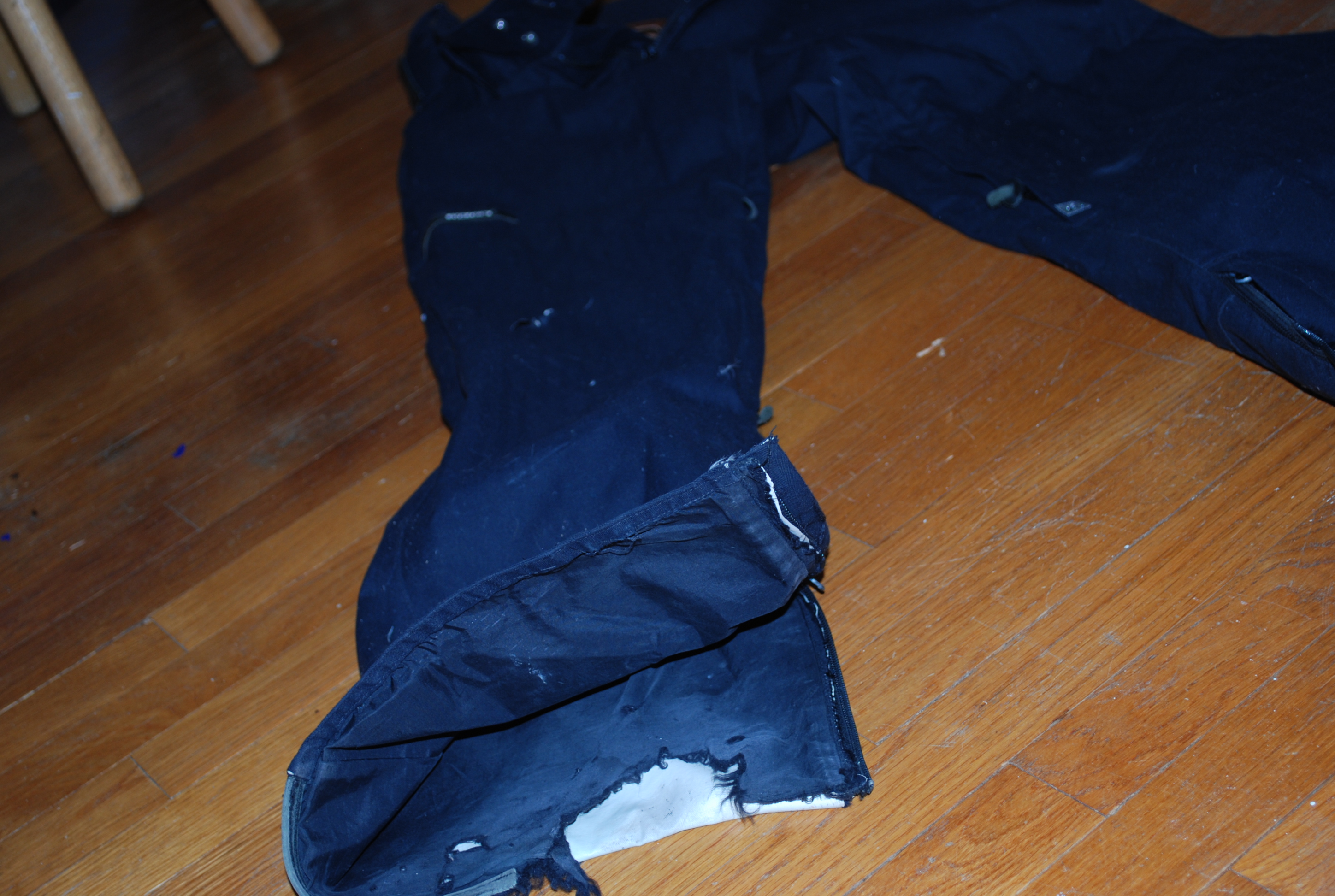 Some cuff rips no big, offer up trades