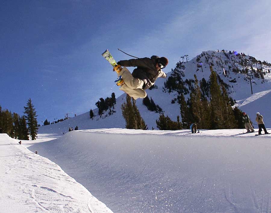 some early season pipe action