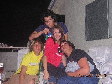 Some friends  chillin Adier,Kelly,Raz, and Jordan at top hitting the new hookah.