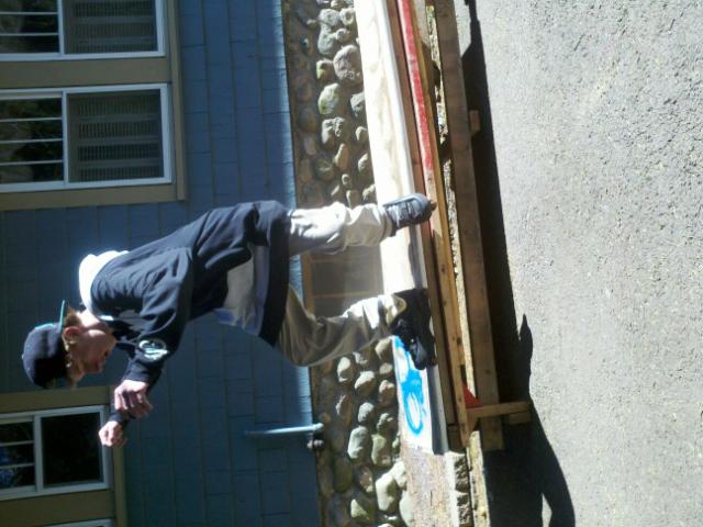 Some grind on home pvc box