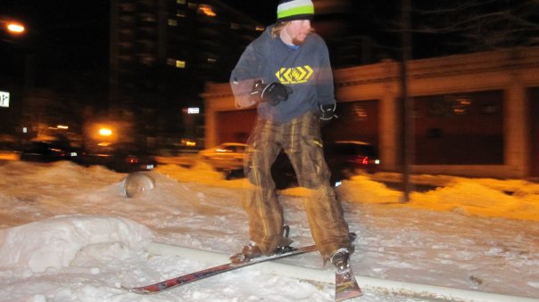 Some lil rail action in NEWARK NJ