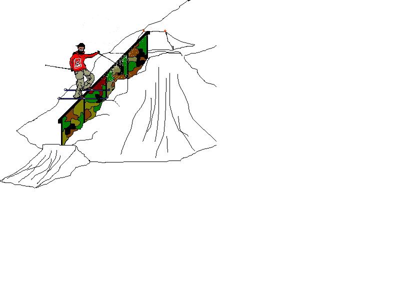 some more rail action done with paint