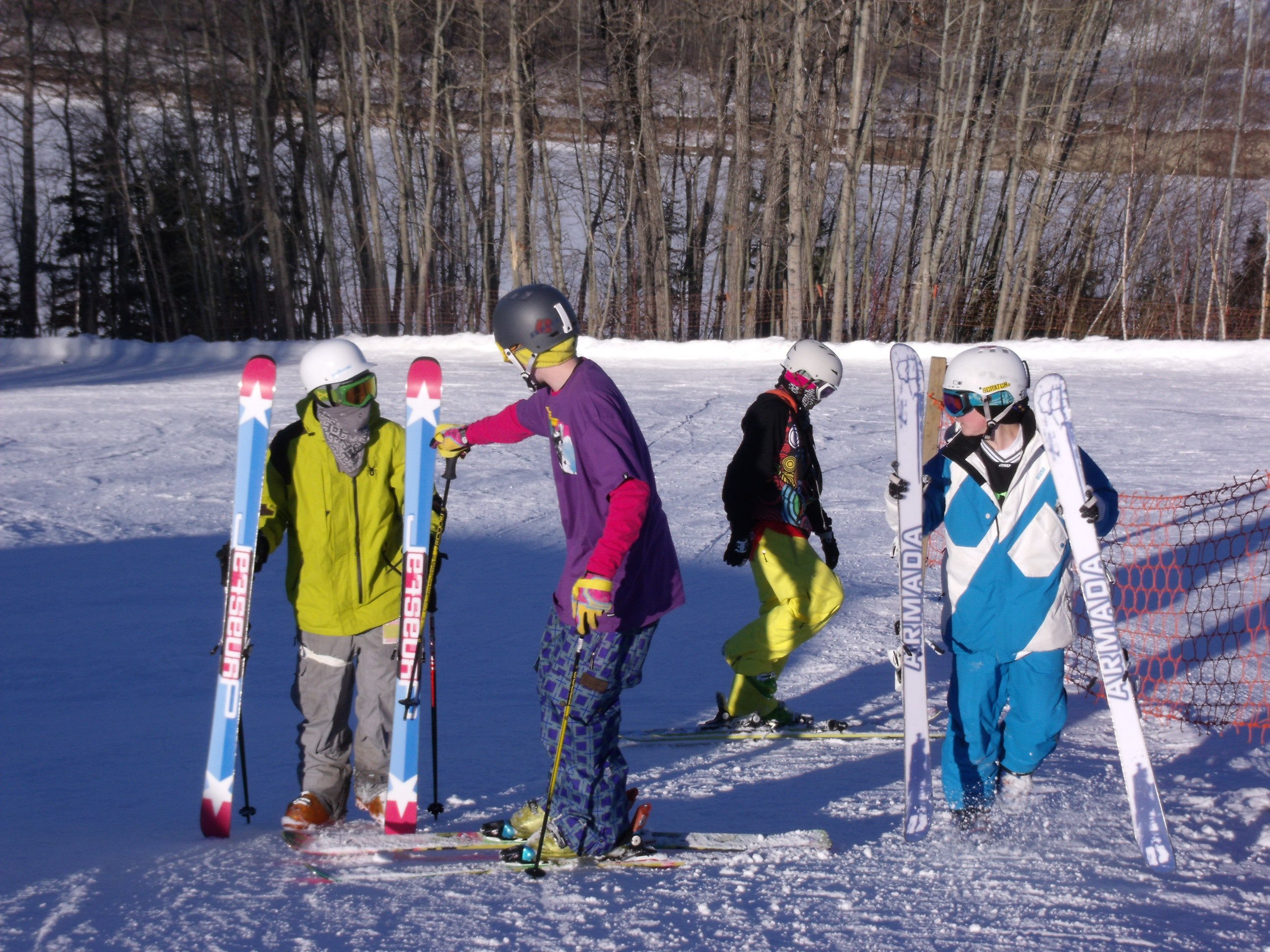 Some of the crew today