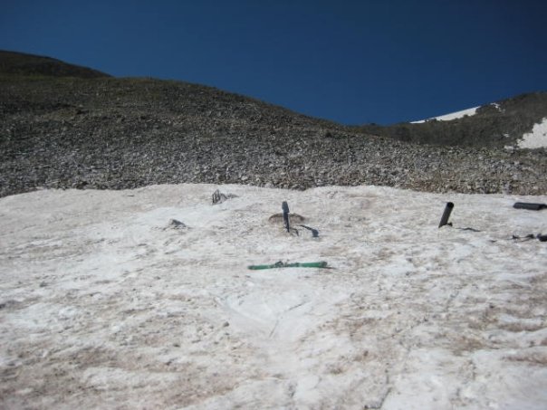 Some of the setup at 4th of July Bowl