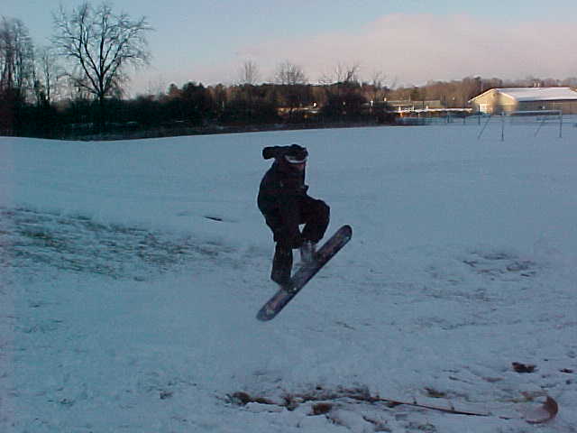 some sweet air on a fake board