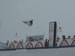 Someone doin a Flat 5 at the Ottawa Snowjam.....