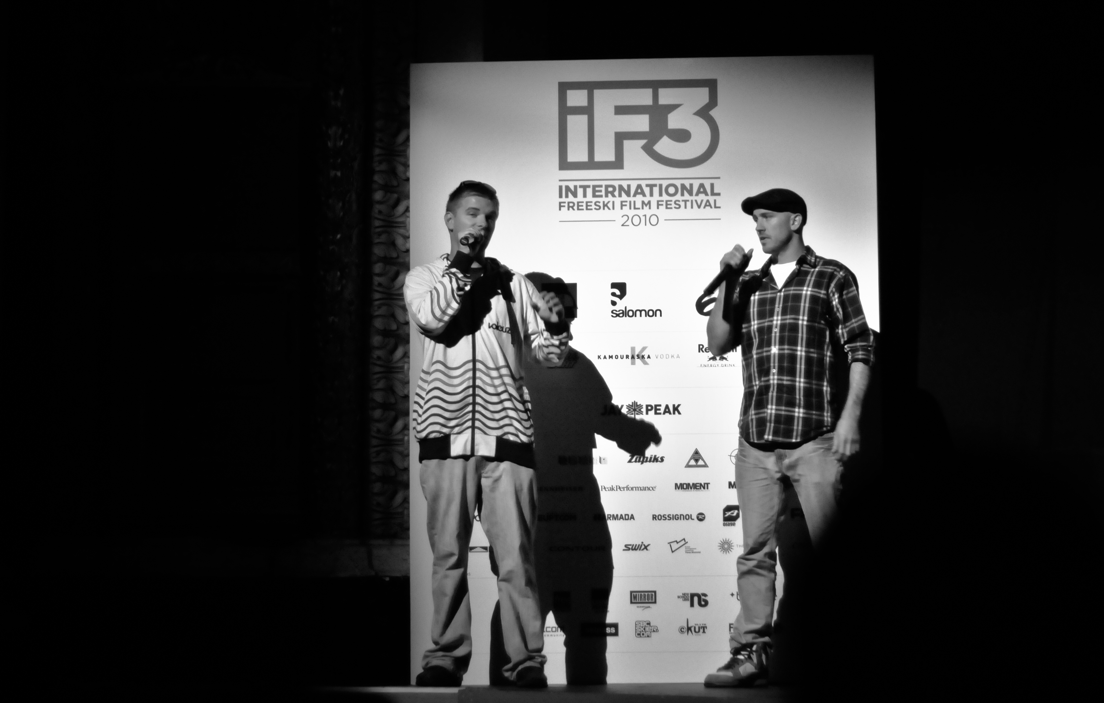 Speach before Revolver