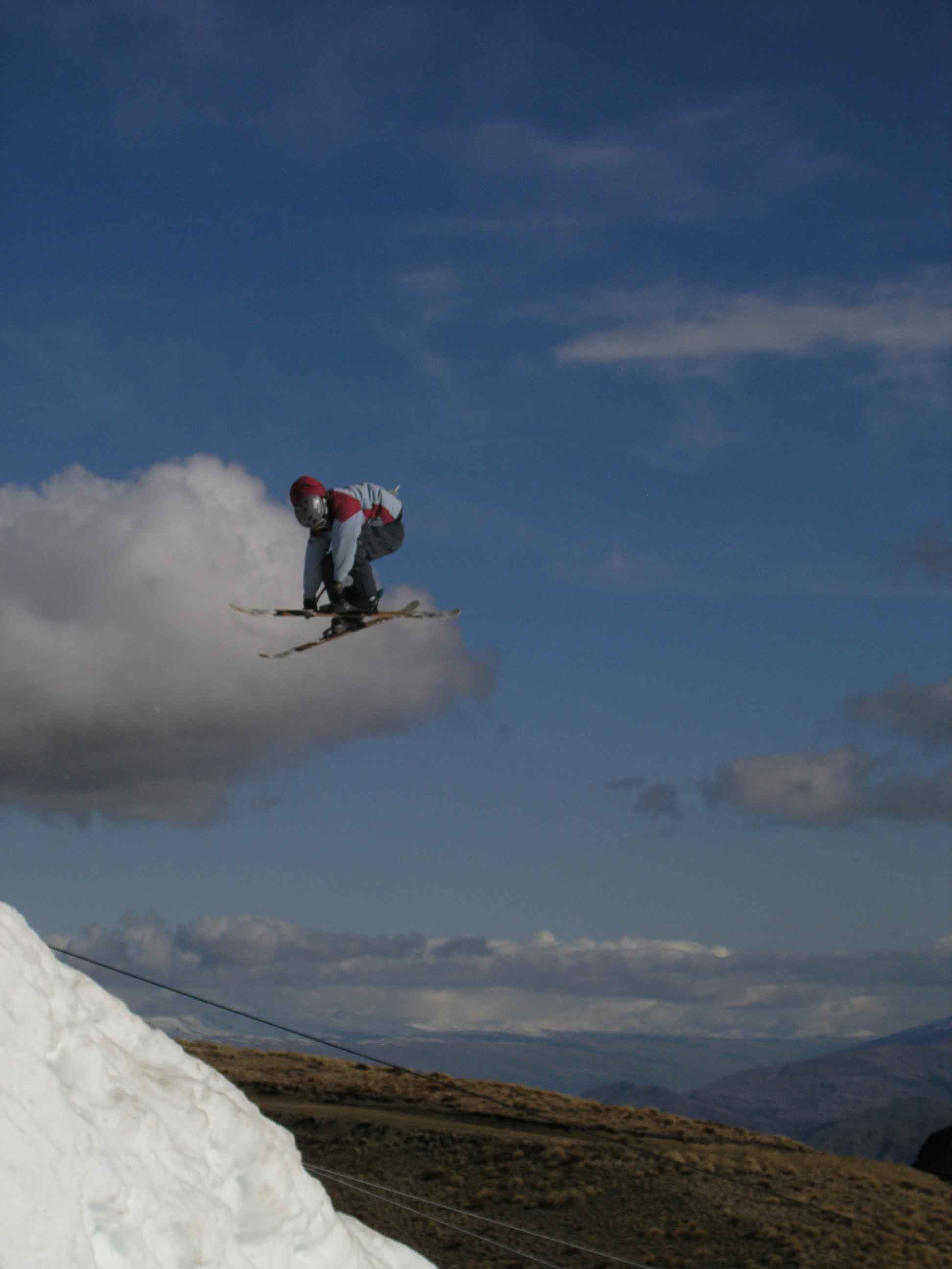 Spin (can't remember what) with critical cross