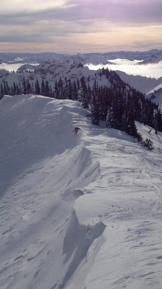 Spinning off the cornice