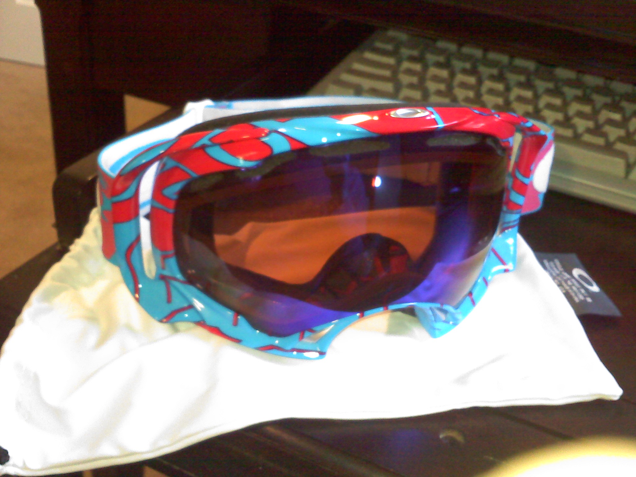 Splices  lava sky blue ird.