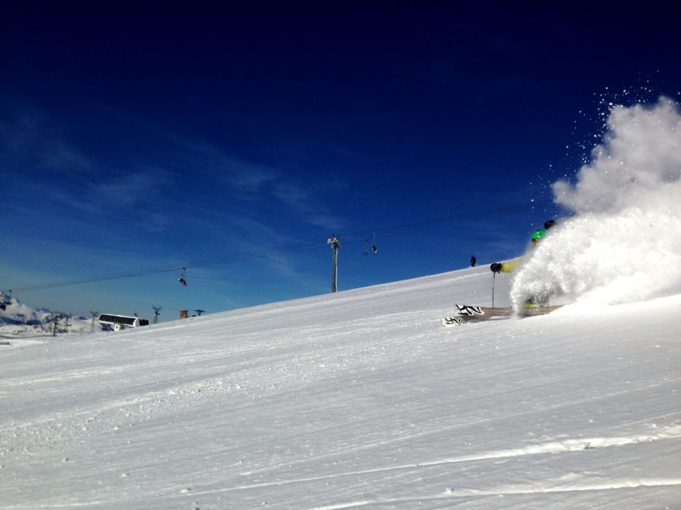 spraying at sunshine yesterday.