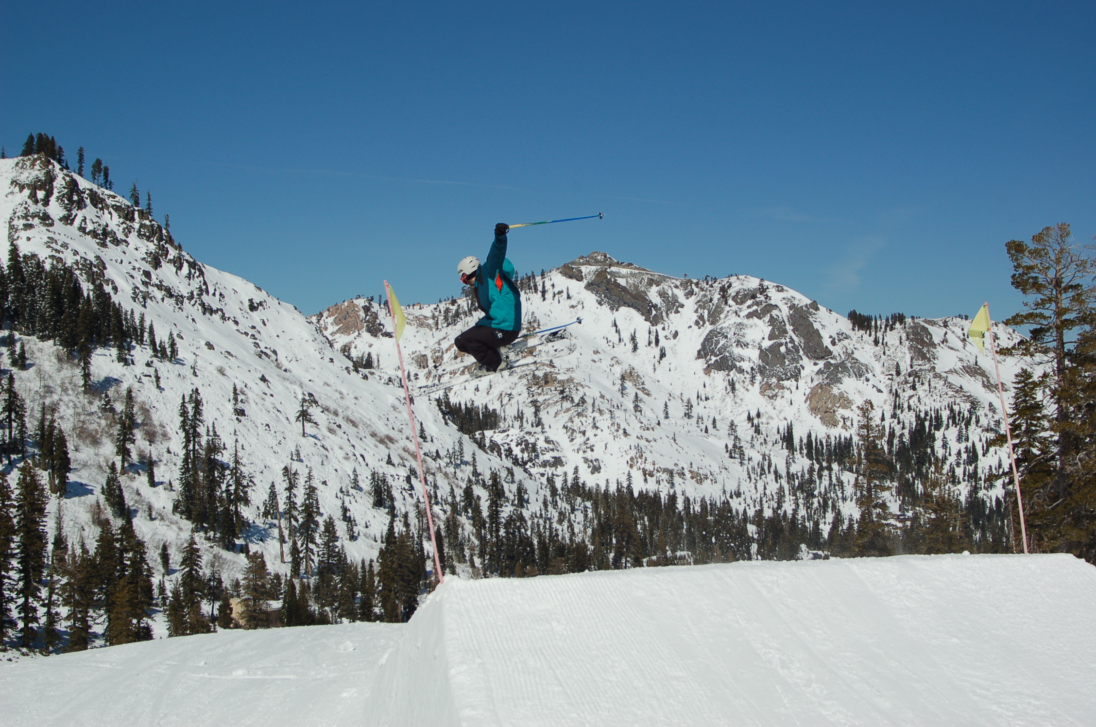 Spring jump line
