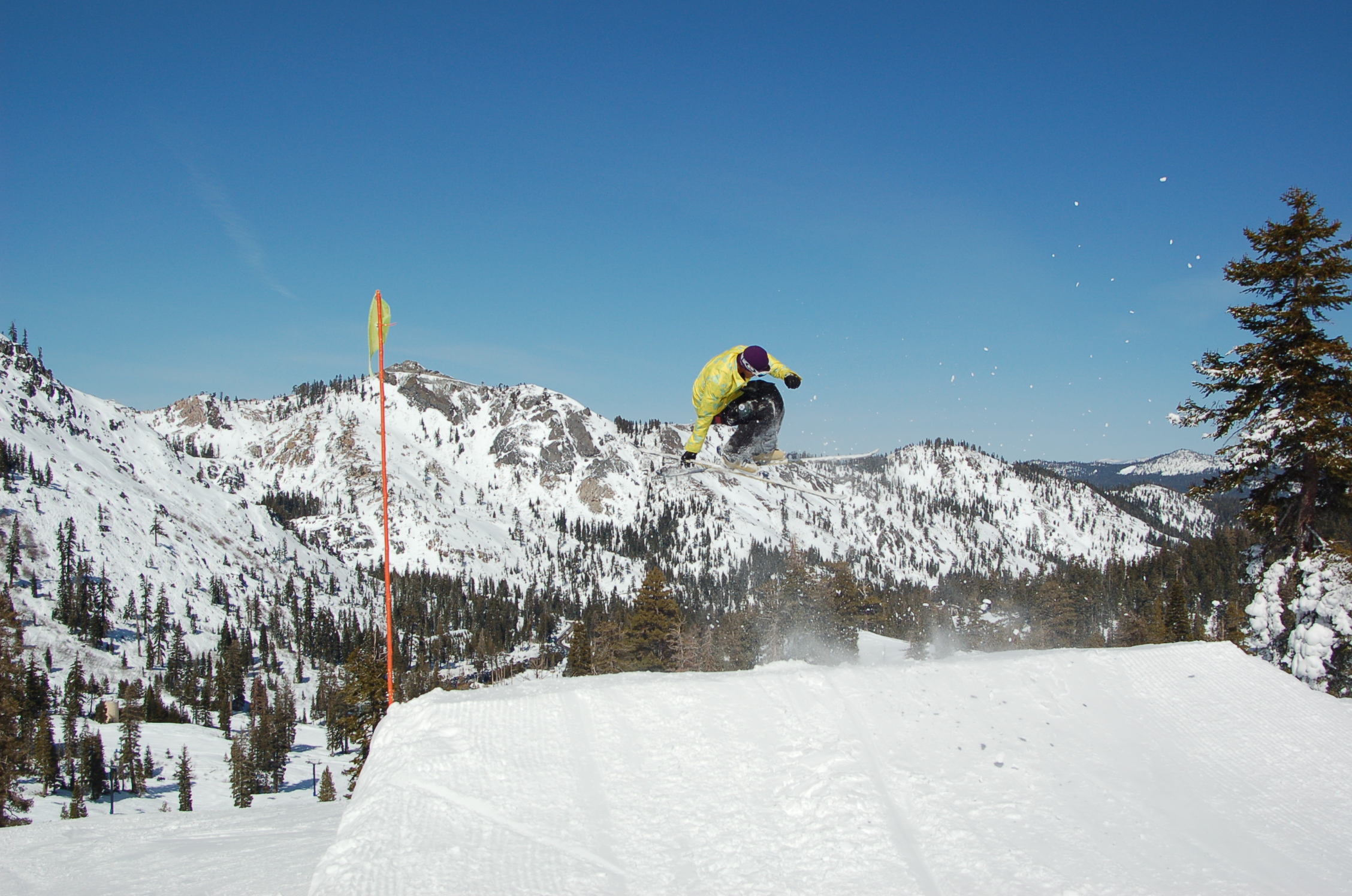 Spring jump line
