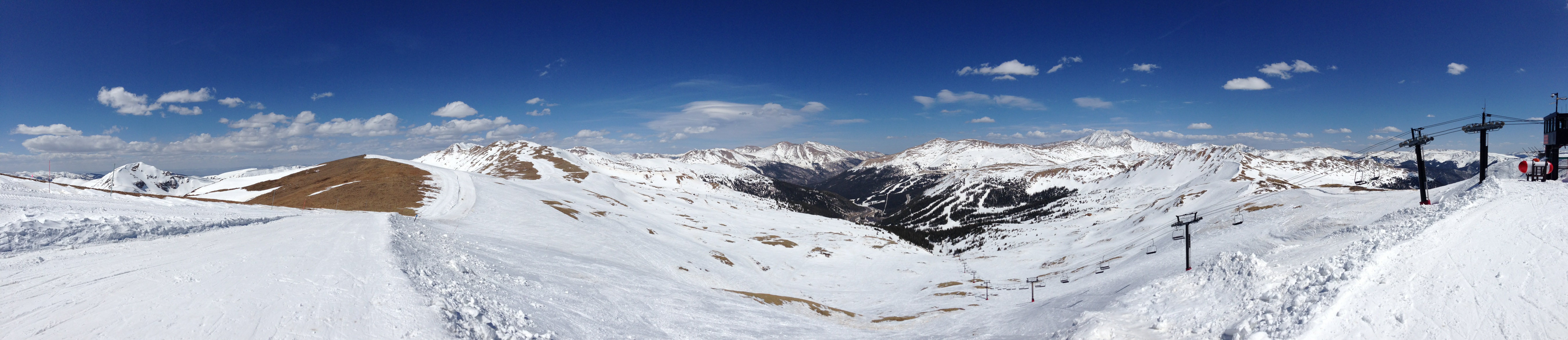 Spring Ski Pano