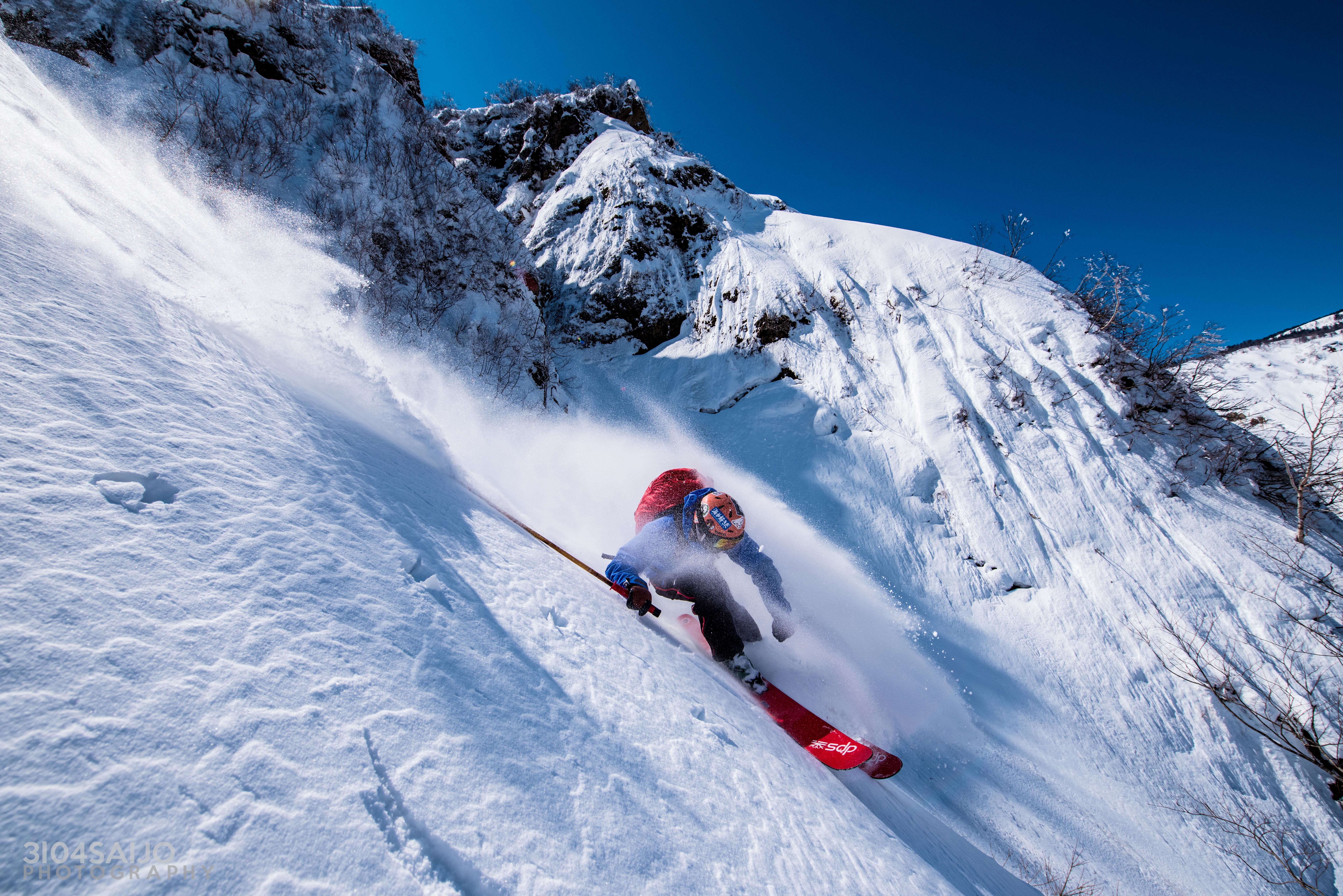 Spring skiing