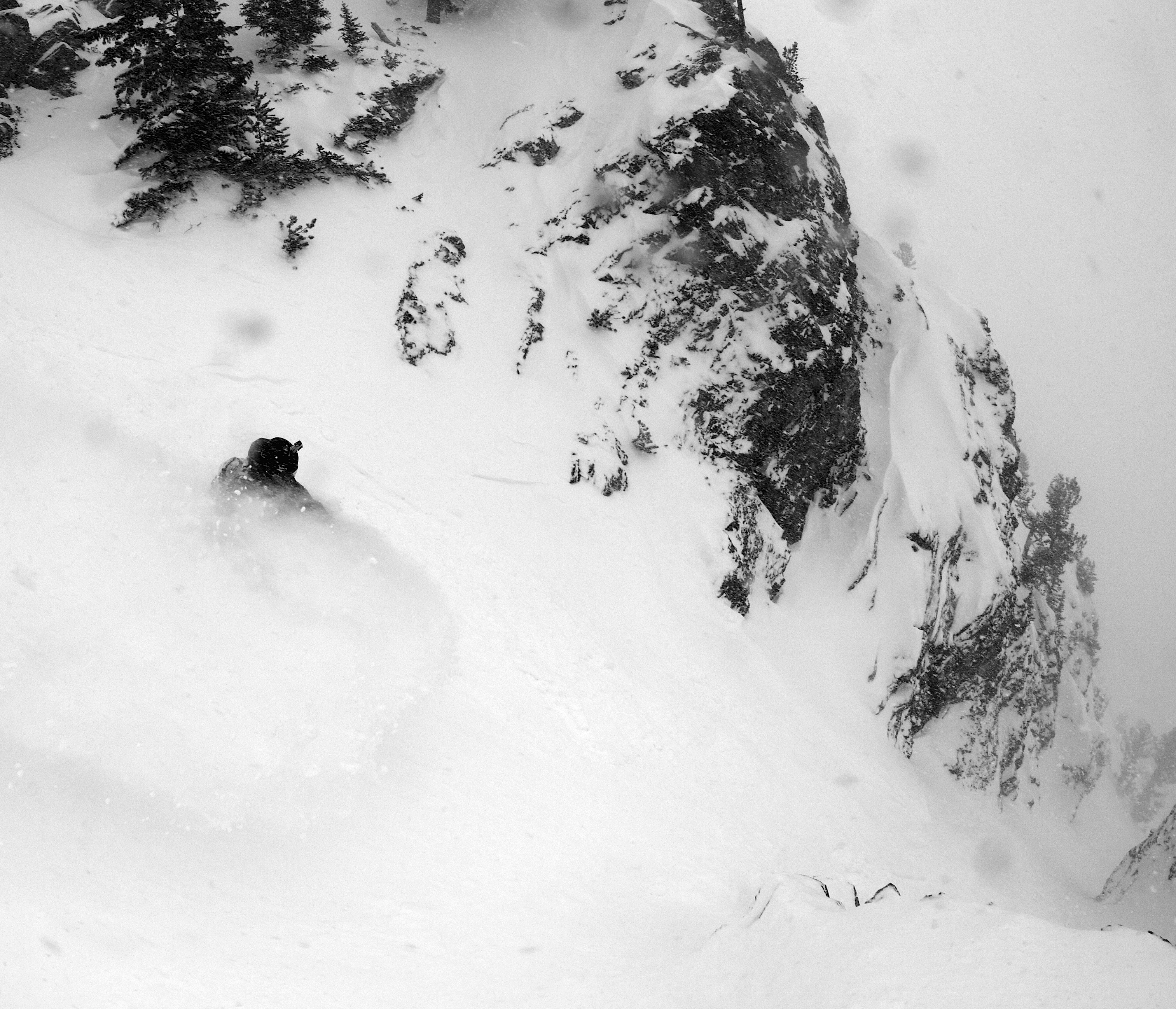 spring storm in the wasatch