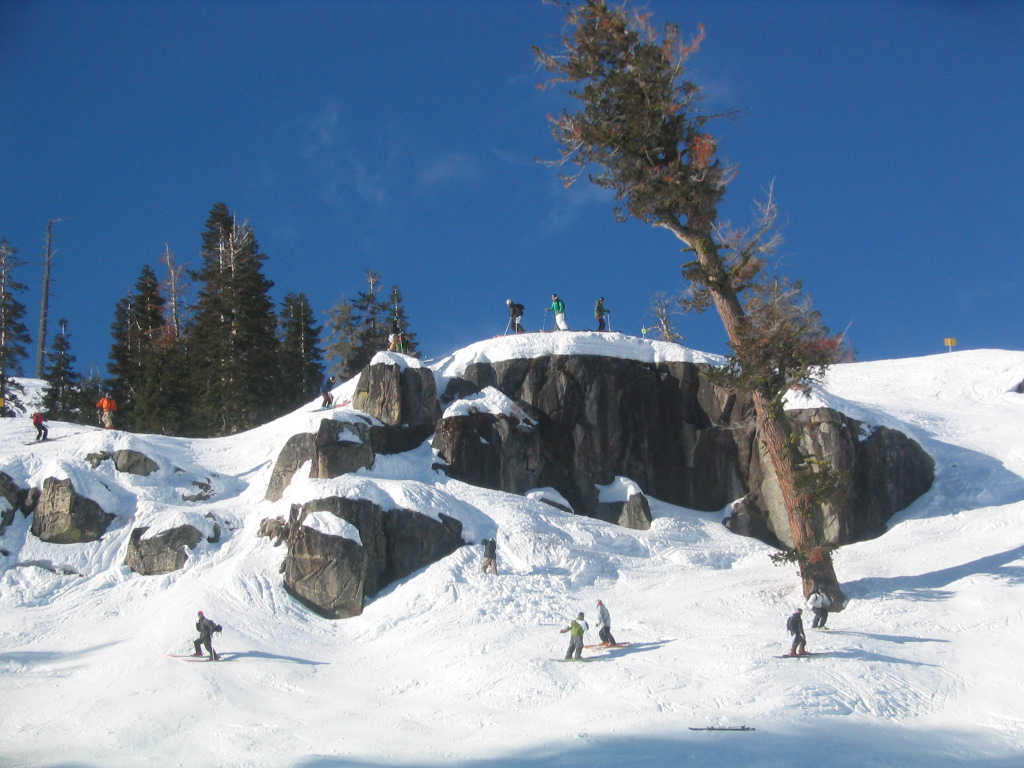Squaw freeskiing comp