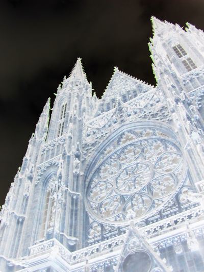 St. Vitus Cathedral negative
