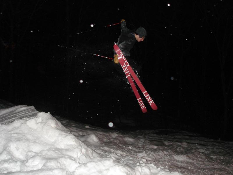 stalefish outside our condo at killington
