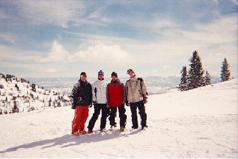 Standing on top of the world