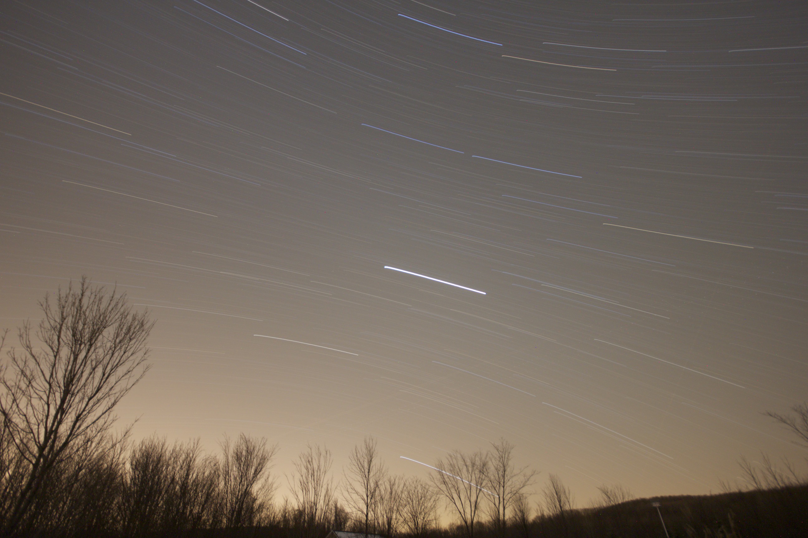 Star trails