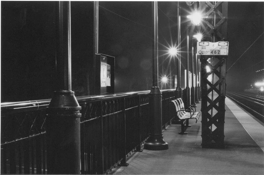 starry lights from long exposure
