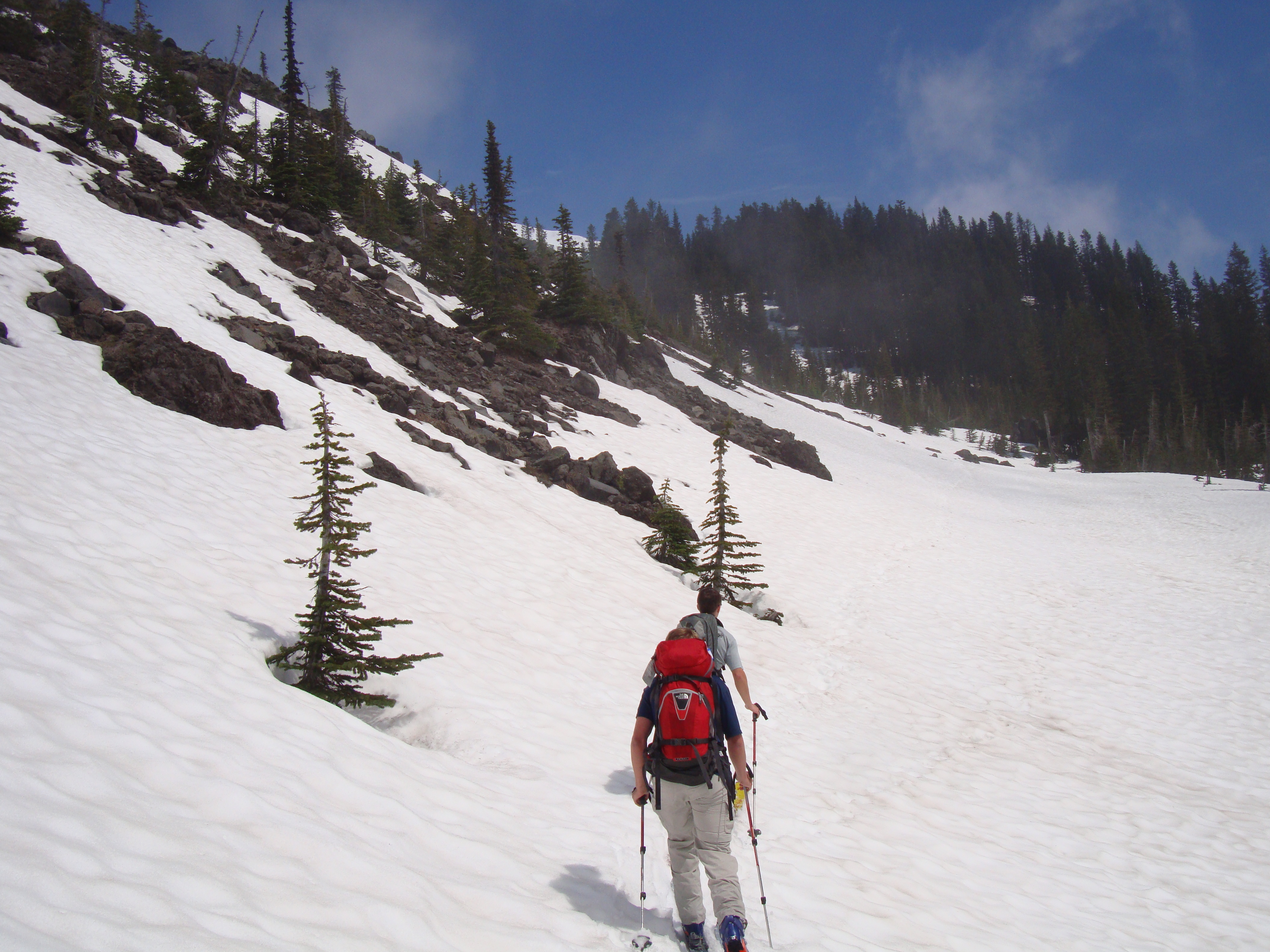 Starting up Mt St Helens