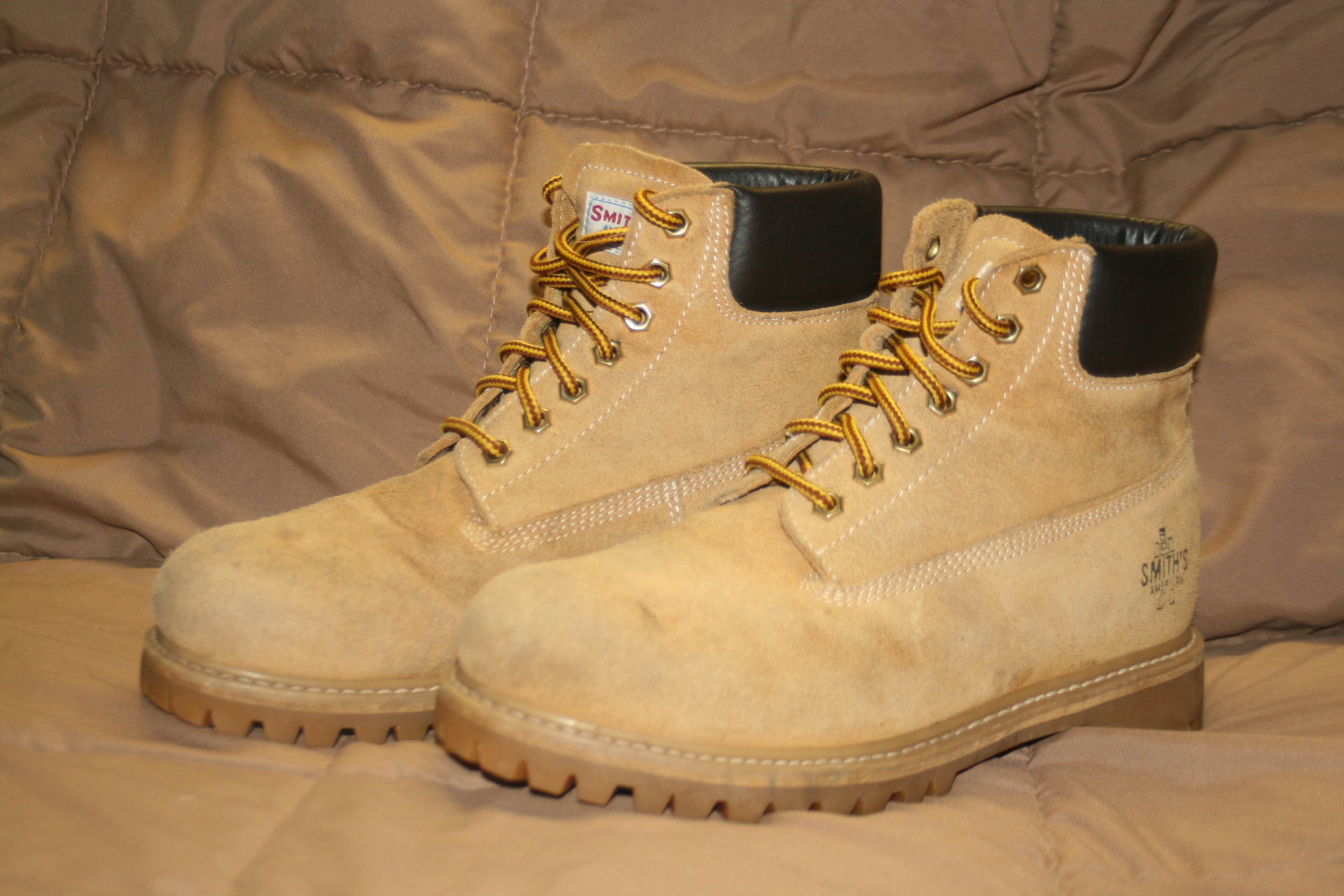 steel toe work boots