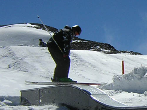 Steeze rail in  Les 2Alpes