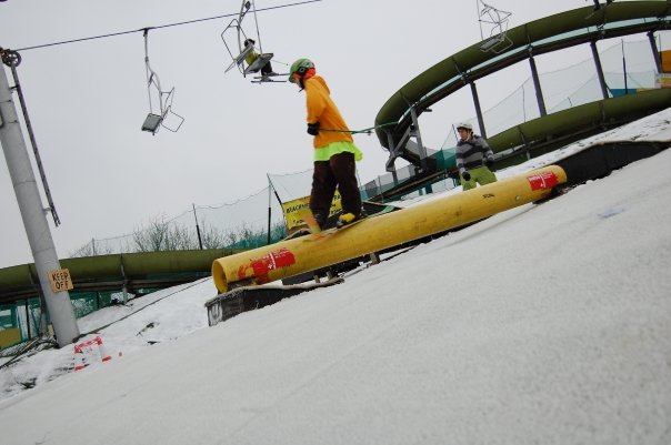 Steezing it out on the rail