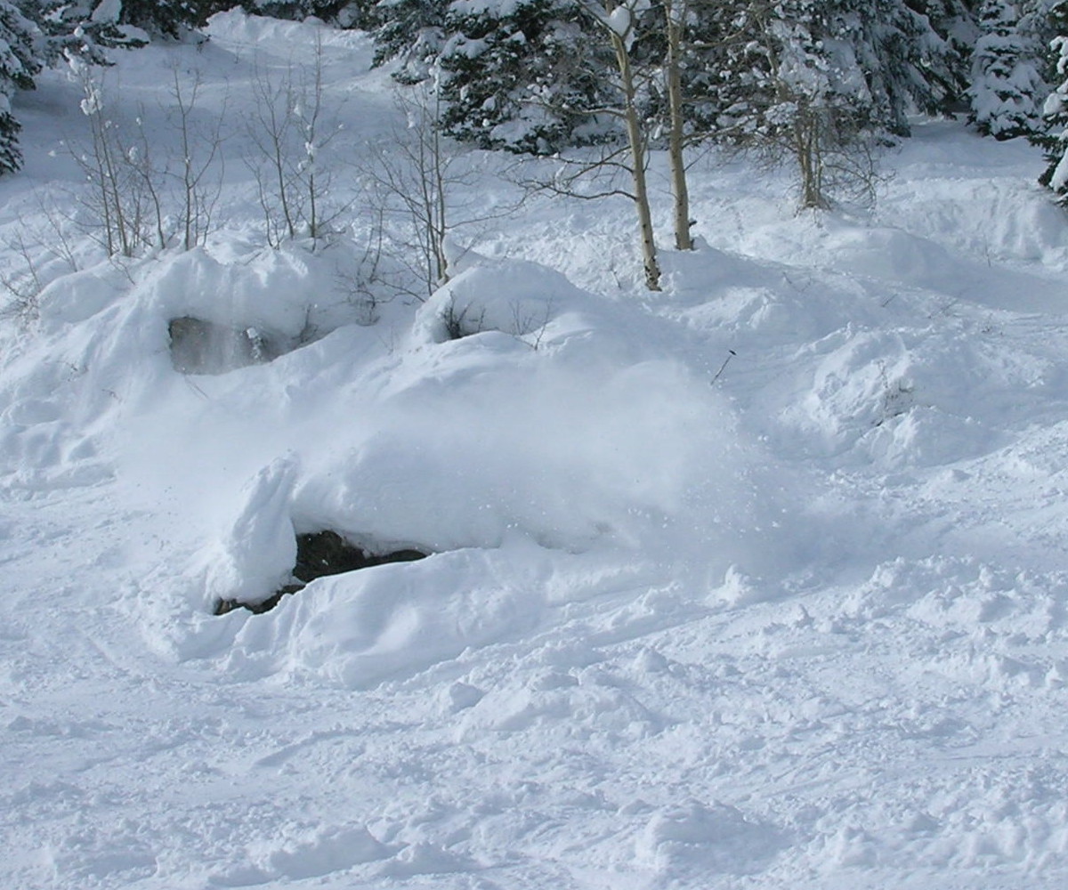 Step 2: Land awkwardly on rock.