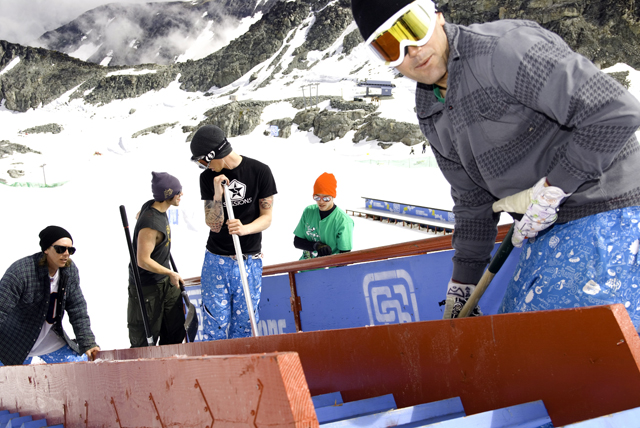 Steve and the Diggers at Work