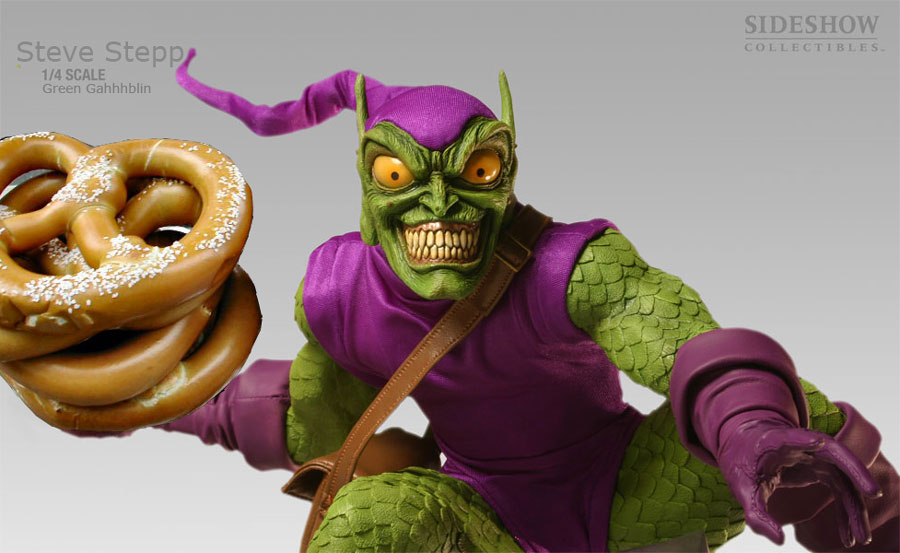 Steve stepp the green gahhhblin?