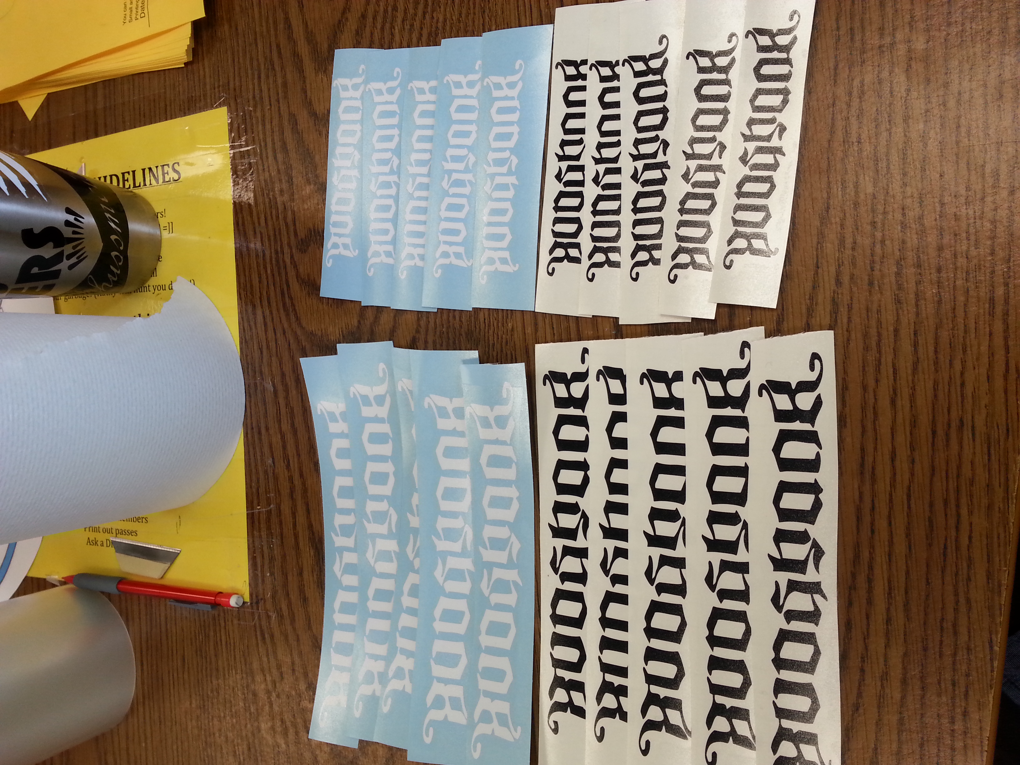 Stickers on stickers