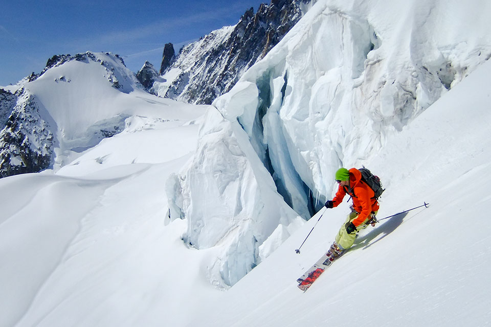 Still skiing: Chamonix, 16th May