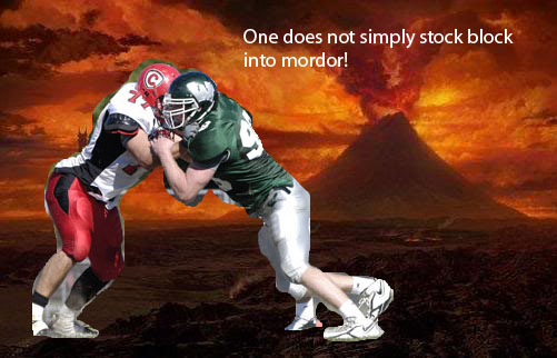 Stock Block Into Mordor