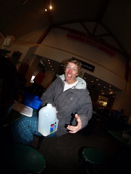 Stoked on lunch time!