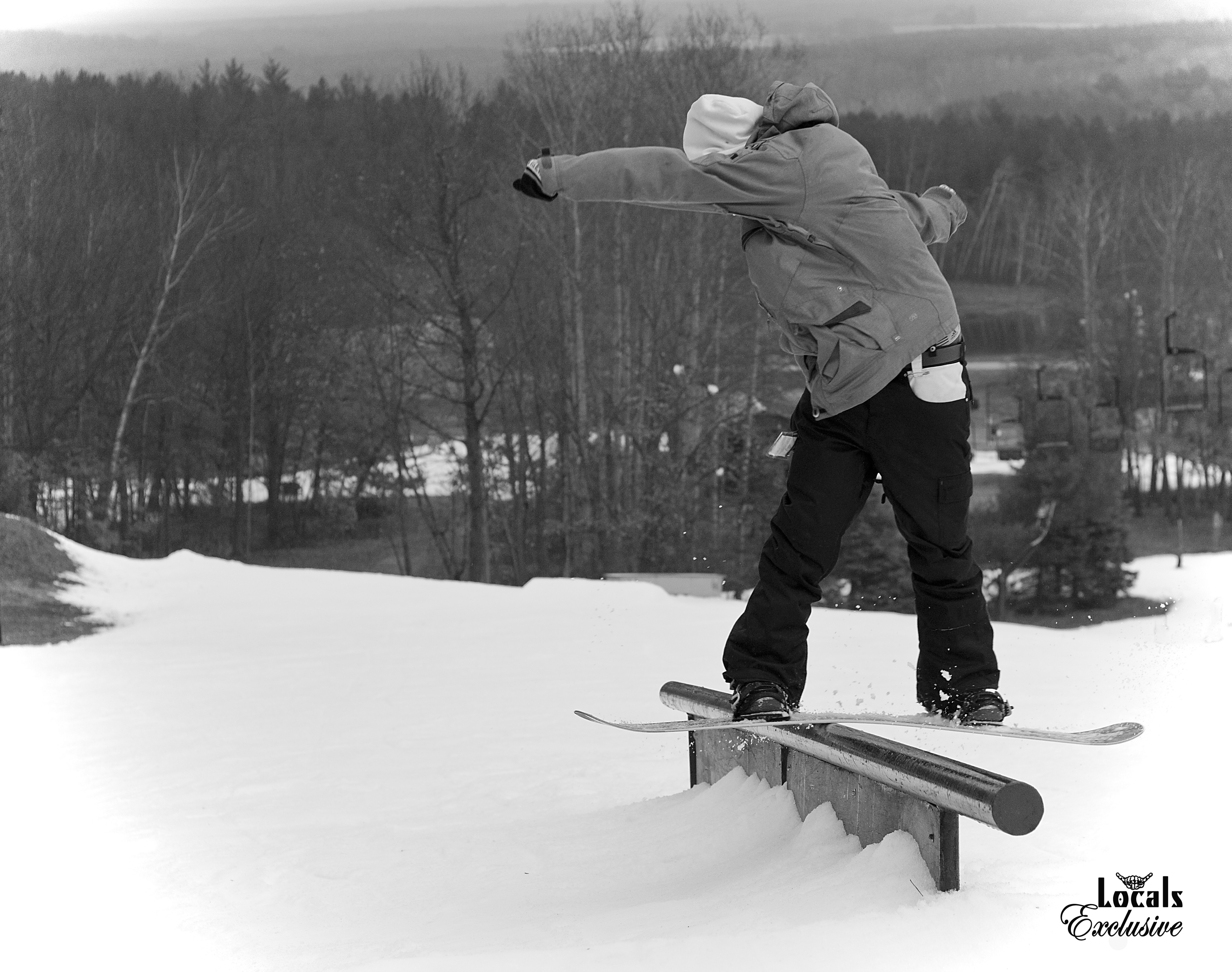 Stone with the front board