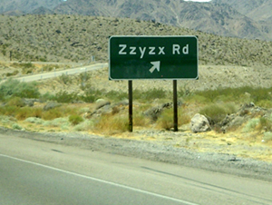 Strangest road name ever?