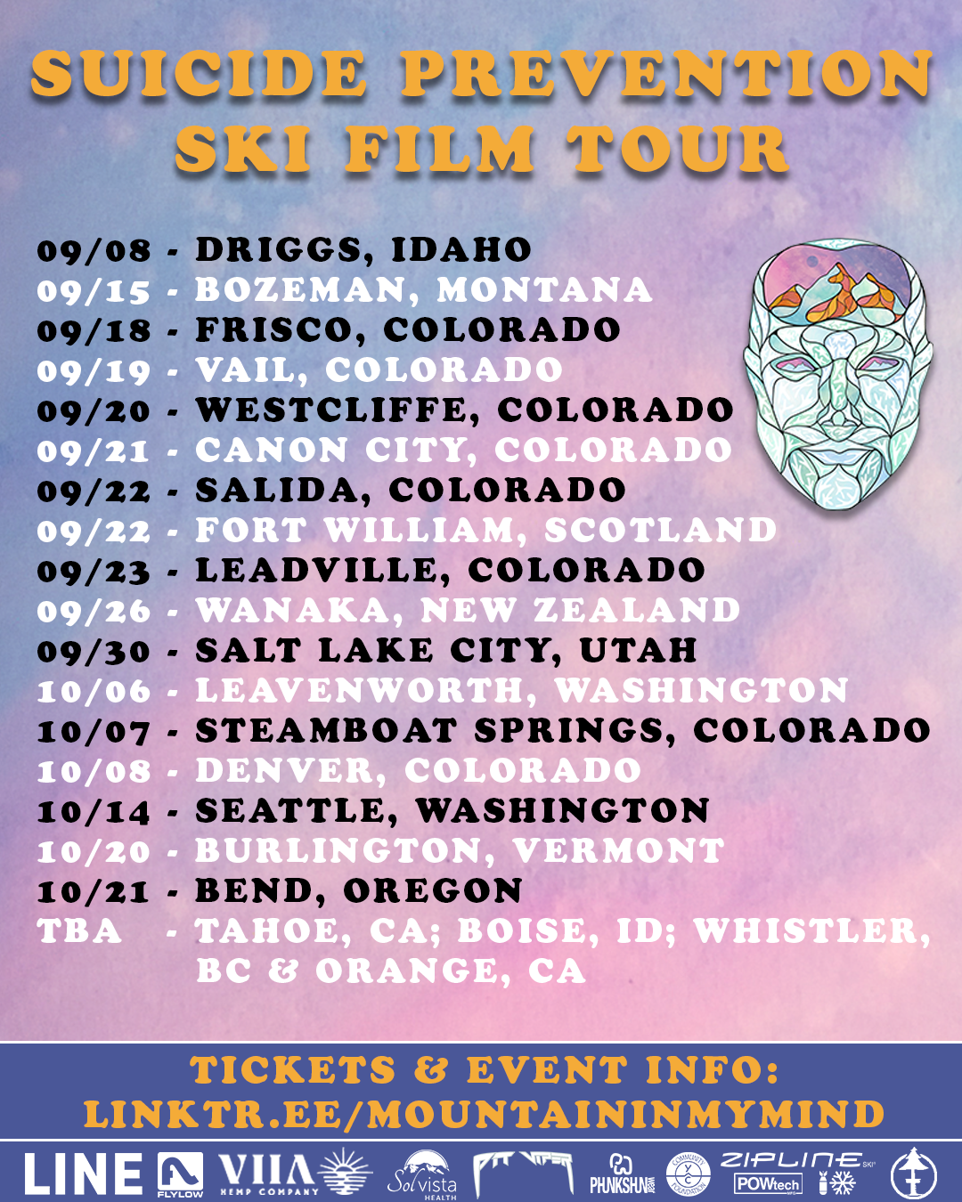 Suicide Prevention Ski Film Tour